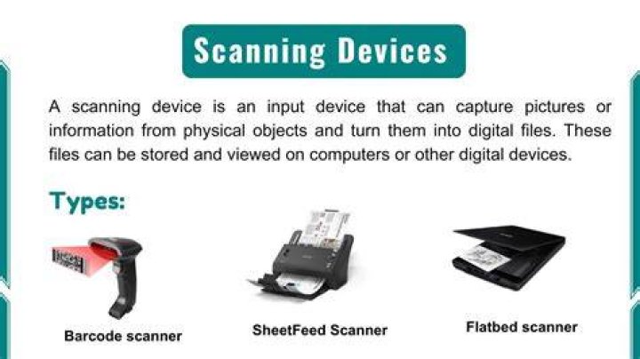 What is the scanning means?