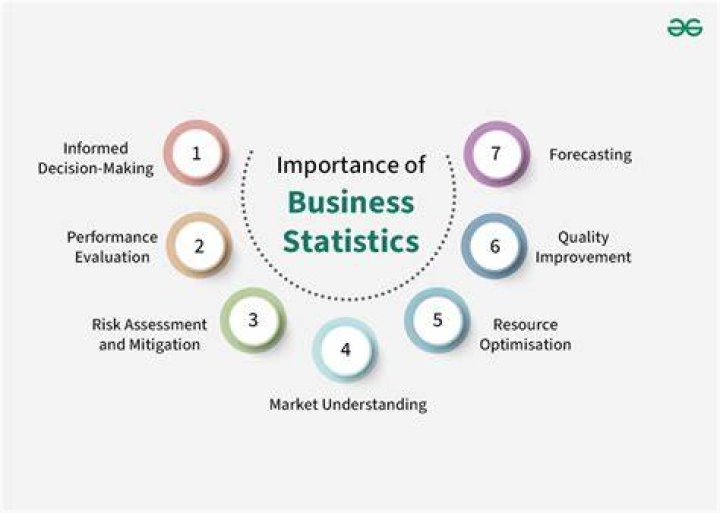 What is the study of business statistics?