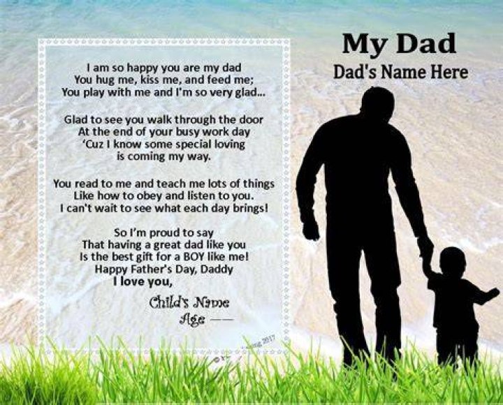 What is the theme of the poem a boy and his dad?