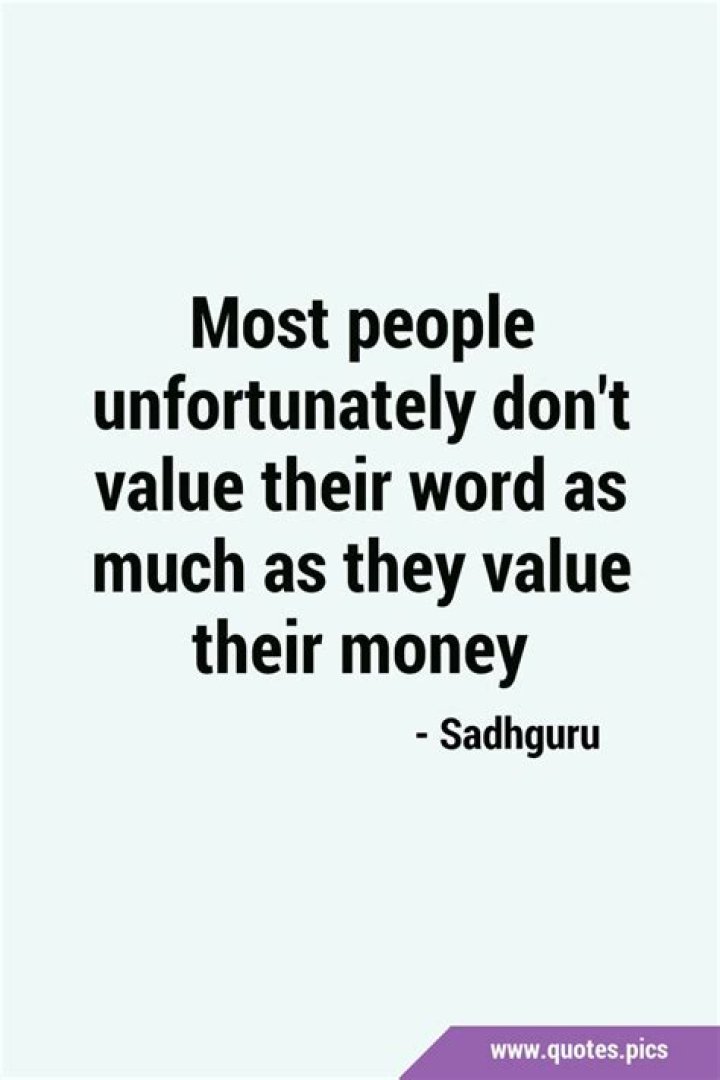 What is the value of words?