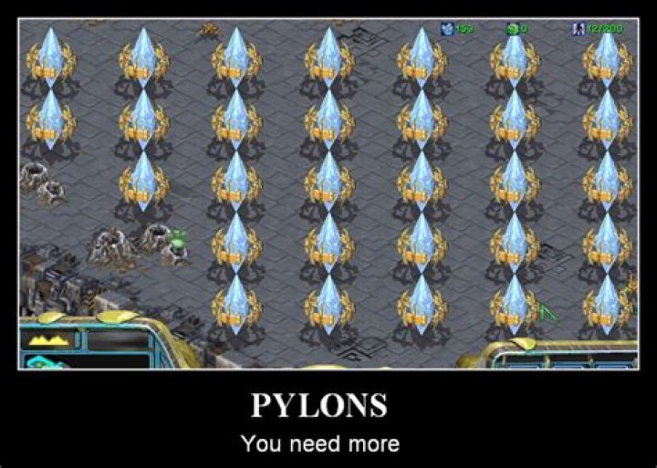 What is the you must construct additional pylons?
