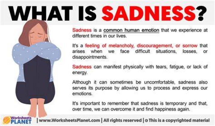 What is your sadness?