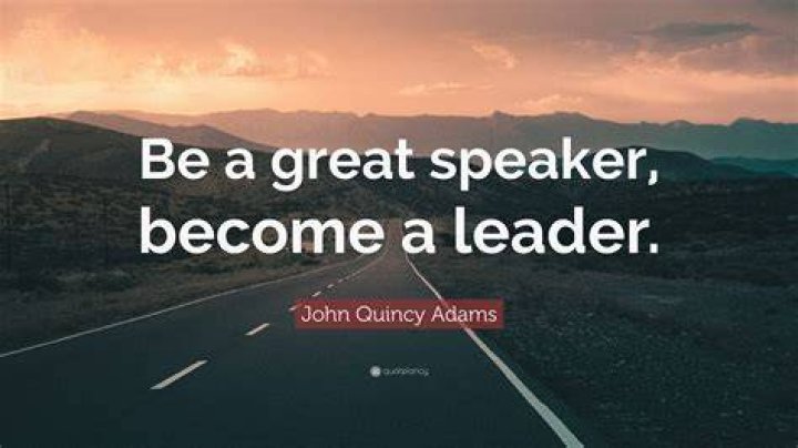 What makes a good speaker quote?