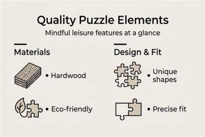 What makes a puzzle good quality?