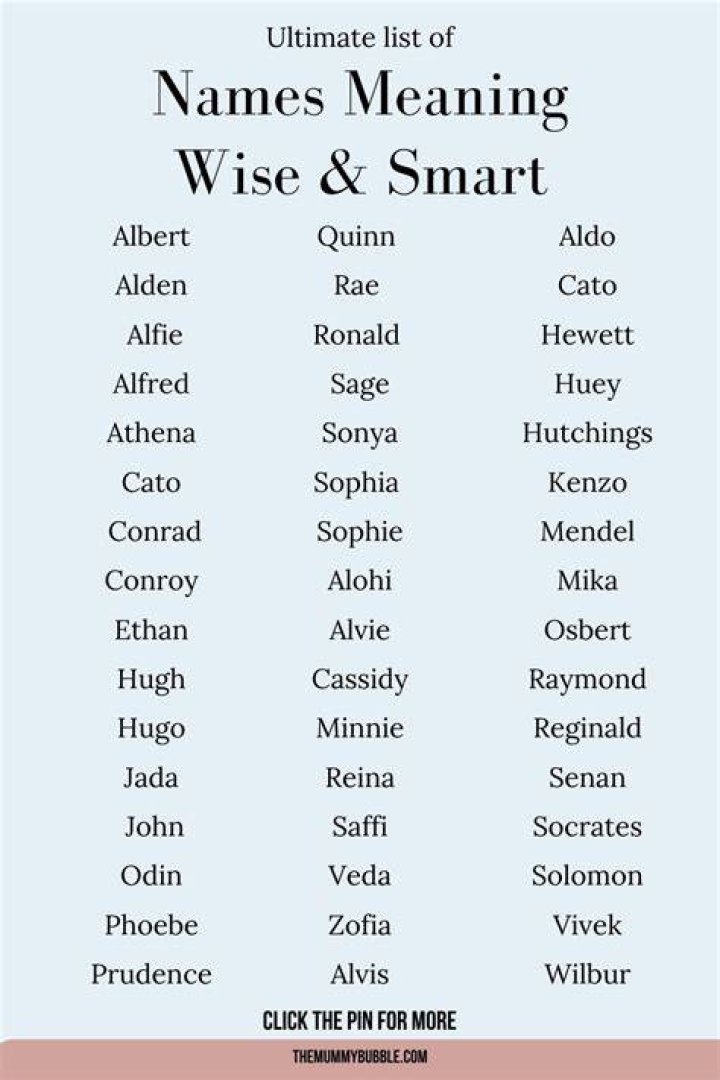 What name means 10?