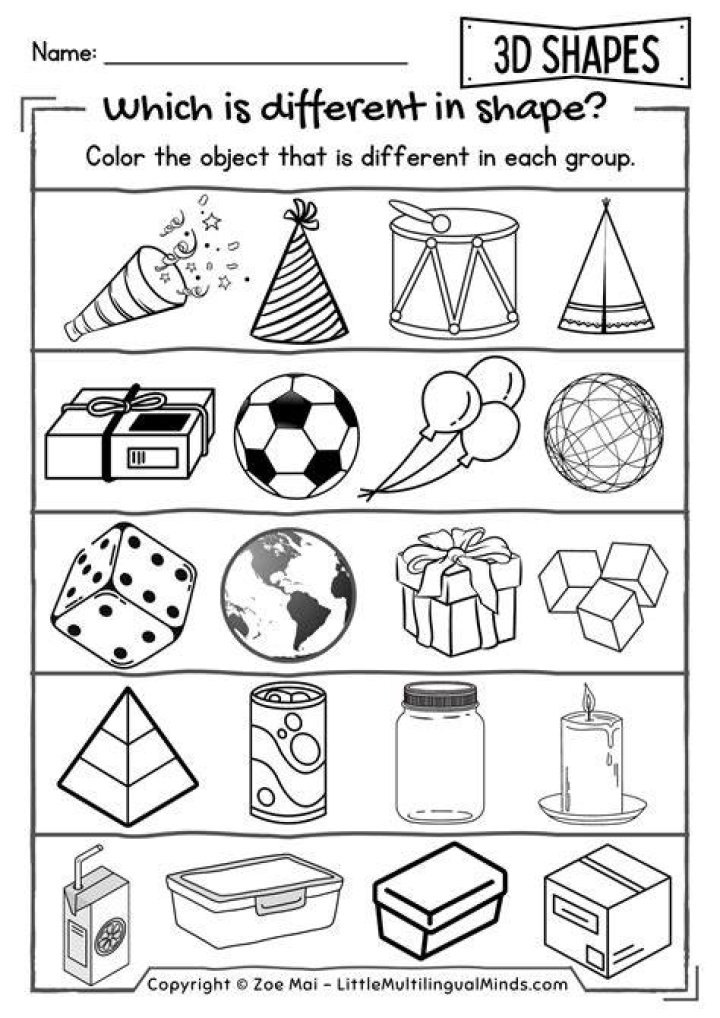 What shape can 3 squares make?
