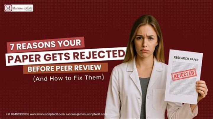 What should you do if your paper is rejected?