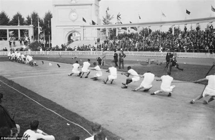 What sport was an Olympic event from 1900 to 1920?