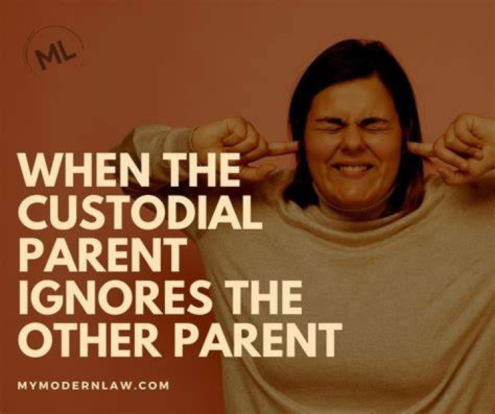 What to do when a parent ignores you?