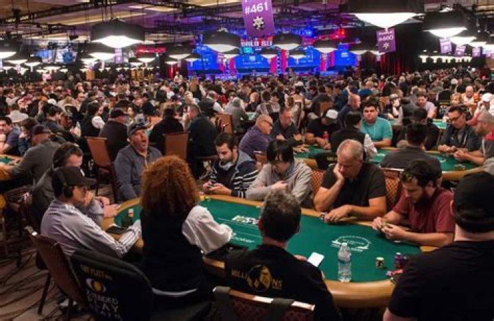 What type of poker is played in tournaments?