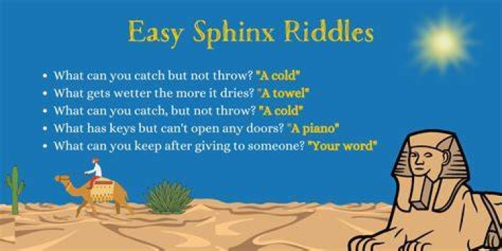 What was the answer to the riddle of the Sphinx?