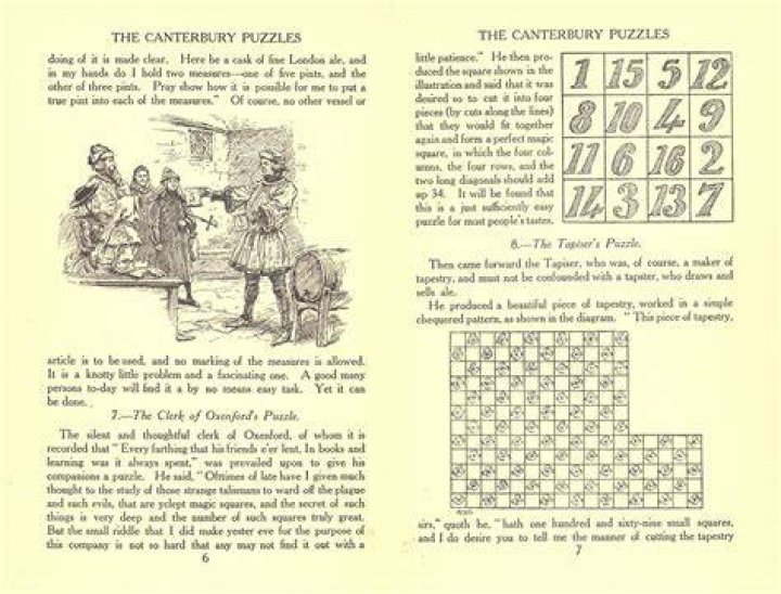 What was the first puzzle in the world?