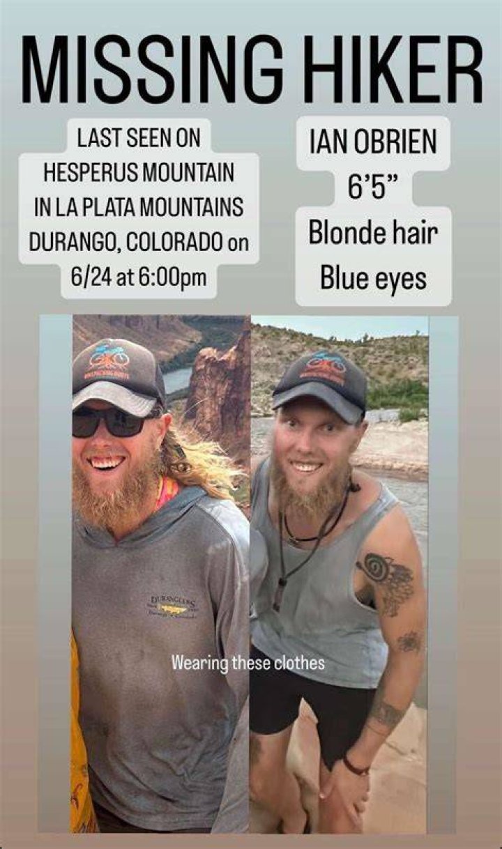 What was the name of the hiker that was never seen?