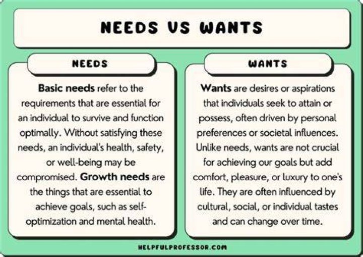 Whats the difference between needing and wanting someone?