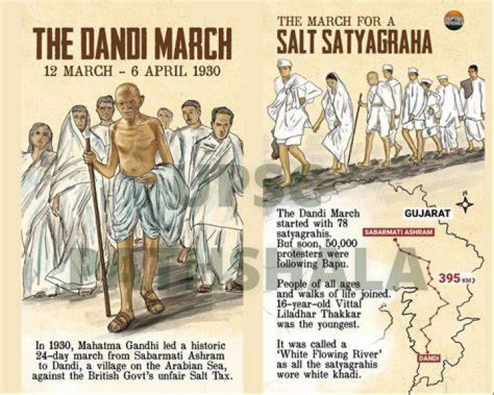 When did Salt Satyagraha take place?