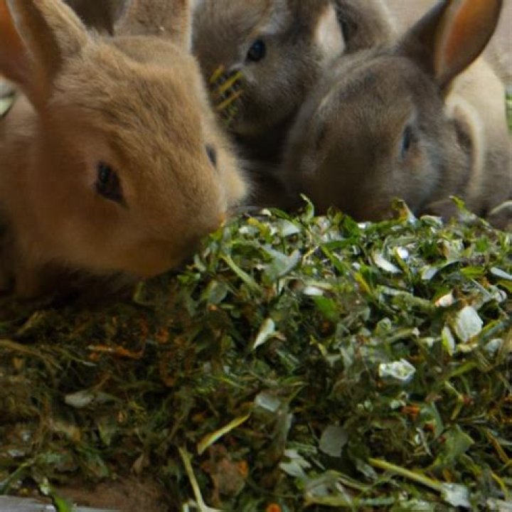 When should rabbits stop eating alfalfa?