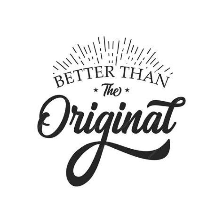 When the copy is better than the original?