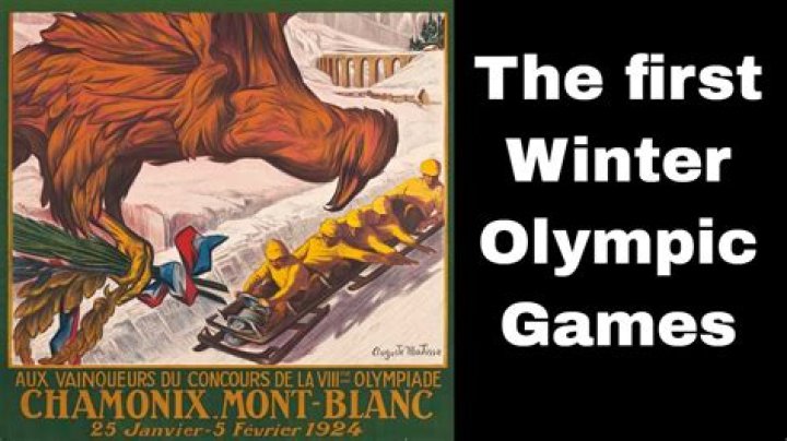 When was the first Olympic Winter Games held?