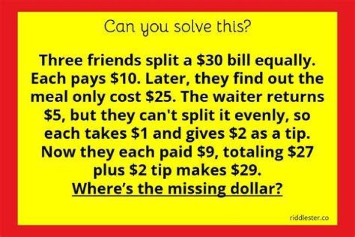 Where did the missing dollar riddle come from?