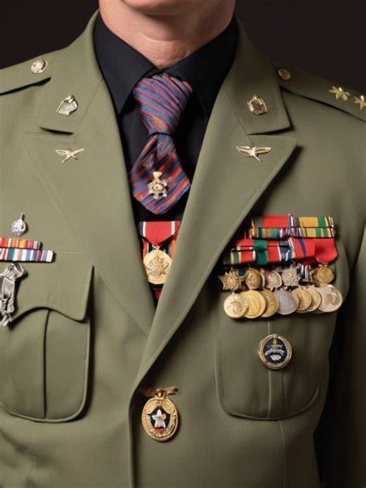 Where do you put military medals?