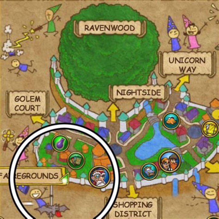 Where is Prospector Zeke in Wizard City?