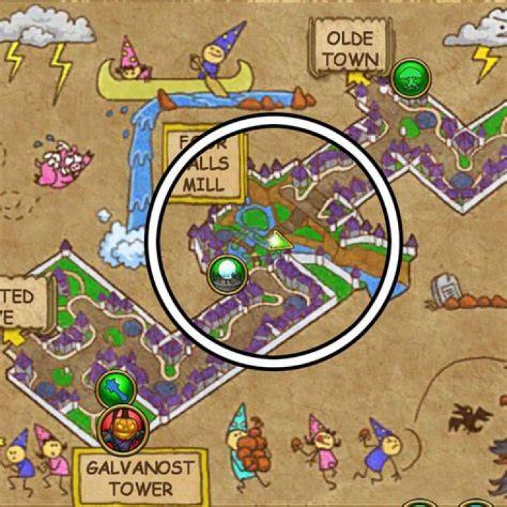 Where is the Smith in Olde Town in wizard101?