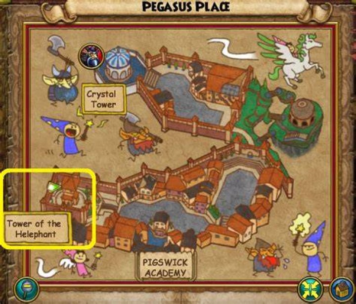 Where is Tower of the Helephant?