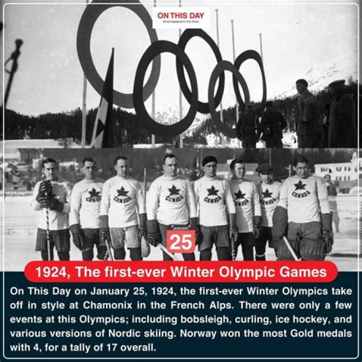 Where was the first Winter Olympics held in 1924?
