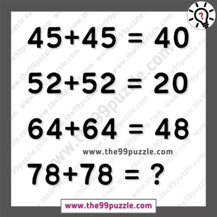 Which is a very simple but confusing puzzle?