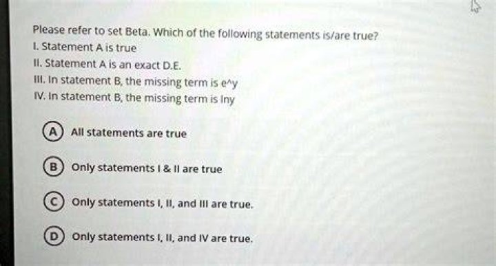 Which one is a true statement?