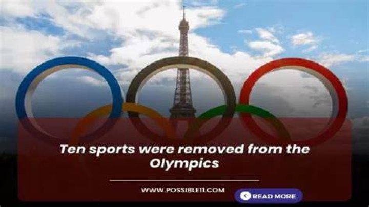 Which sports have been removed from the Olympics?