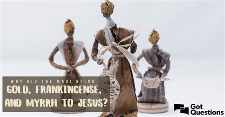 Who brought frankincense to Jesus?