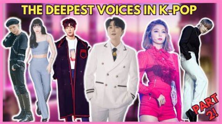 Who has the deepest voice in K-pop female?