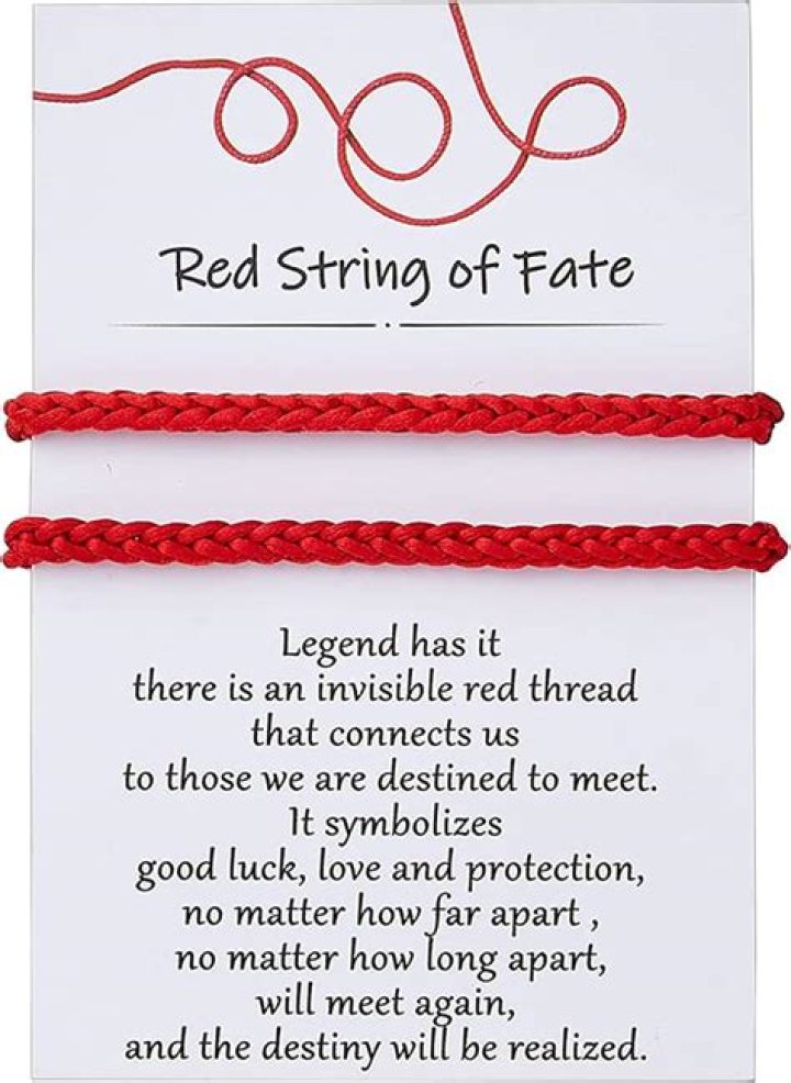 Who is connected to red string of fate?