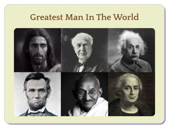 Who is the great man in this world?
