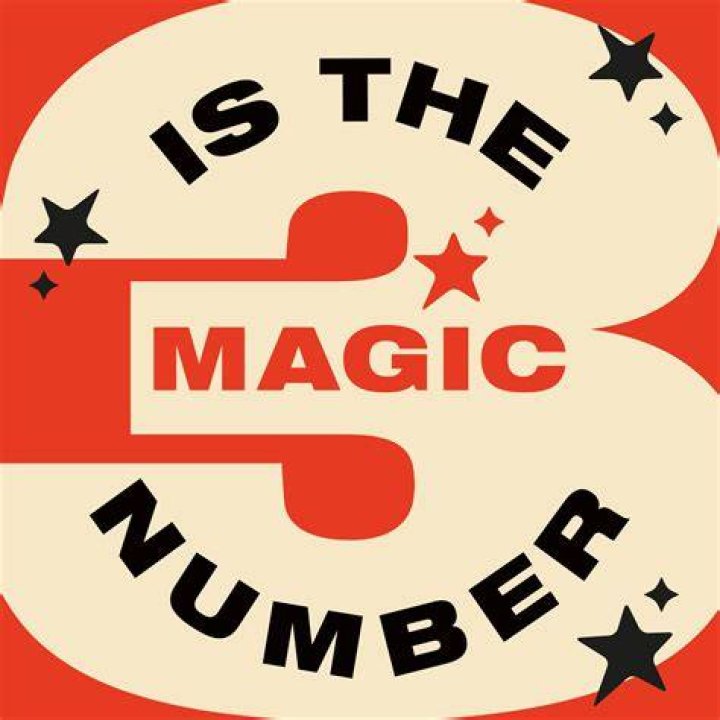 Why 3 is the magic number?