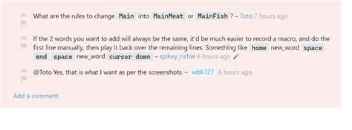 Why are comments deleted?