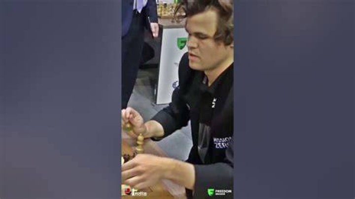 Why did Magnus Carlsen resign?