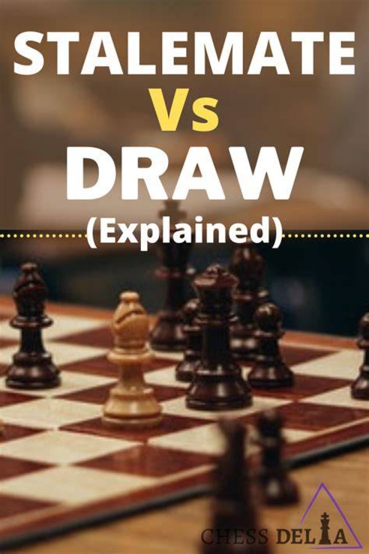 Why is a stalemate in chess a draw?