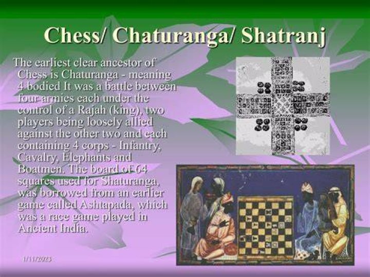 Why is chess called shatranj?