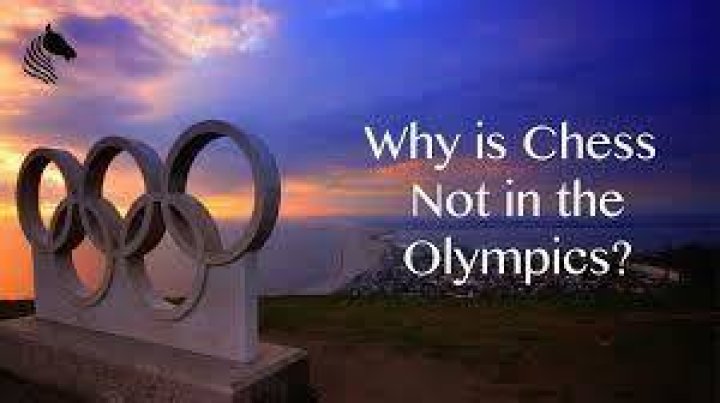 Why is chess not in the Olympics?