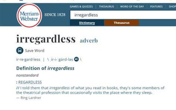 Why is its not a word?