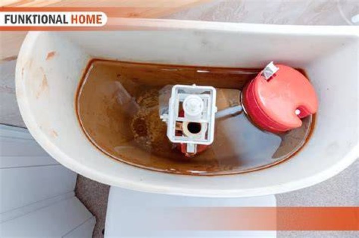Why is my toilet water Redish?
