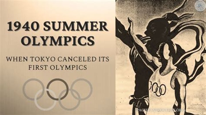 Why was there no Olympics in 1940?
